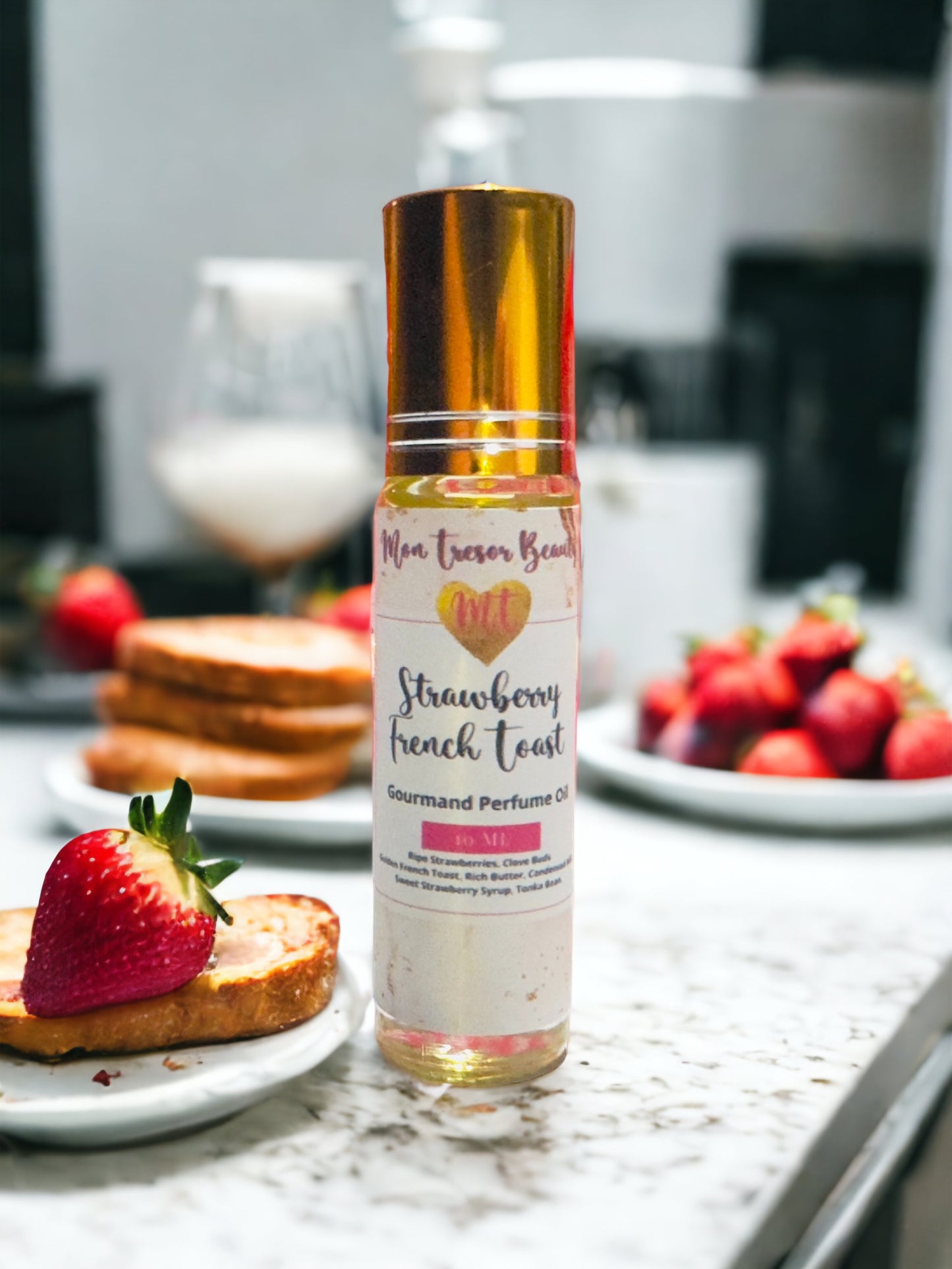 Strawberry French toast perfume oil, roll on perfume, perfume, vegan perfume, cruelty free beauty