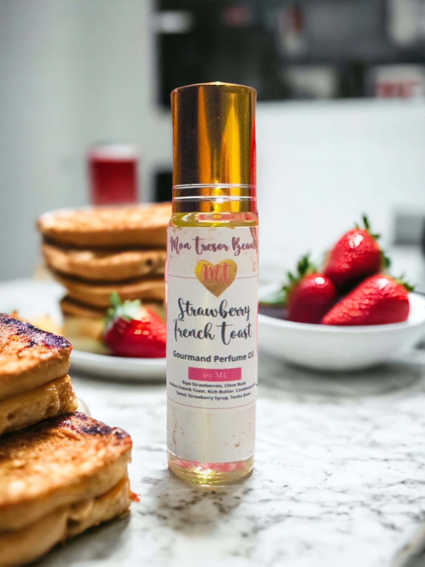 Strawberry French toast perfume oil, roll on perfume, perfume, vegan perfume, cruelty free beauty