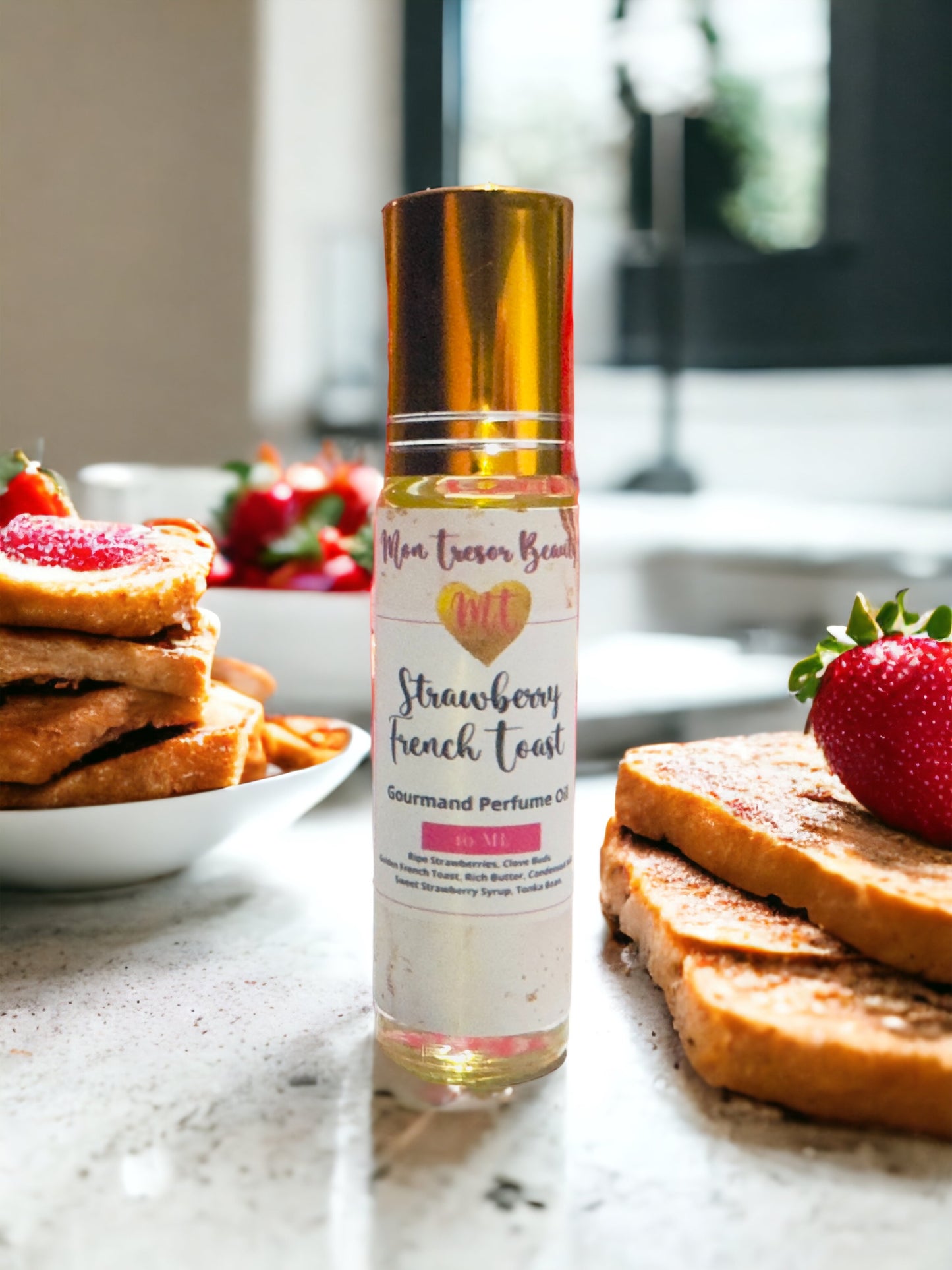 Strawberry French toast perfume oil, roll on perfume, perfume, vegan perfume, cruelty free beauty