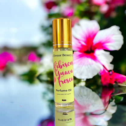 Hibiscus guava Fresca perfume oil, roll on, cruelty free beauty, natural perfume, gift for her