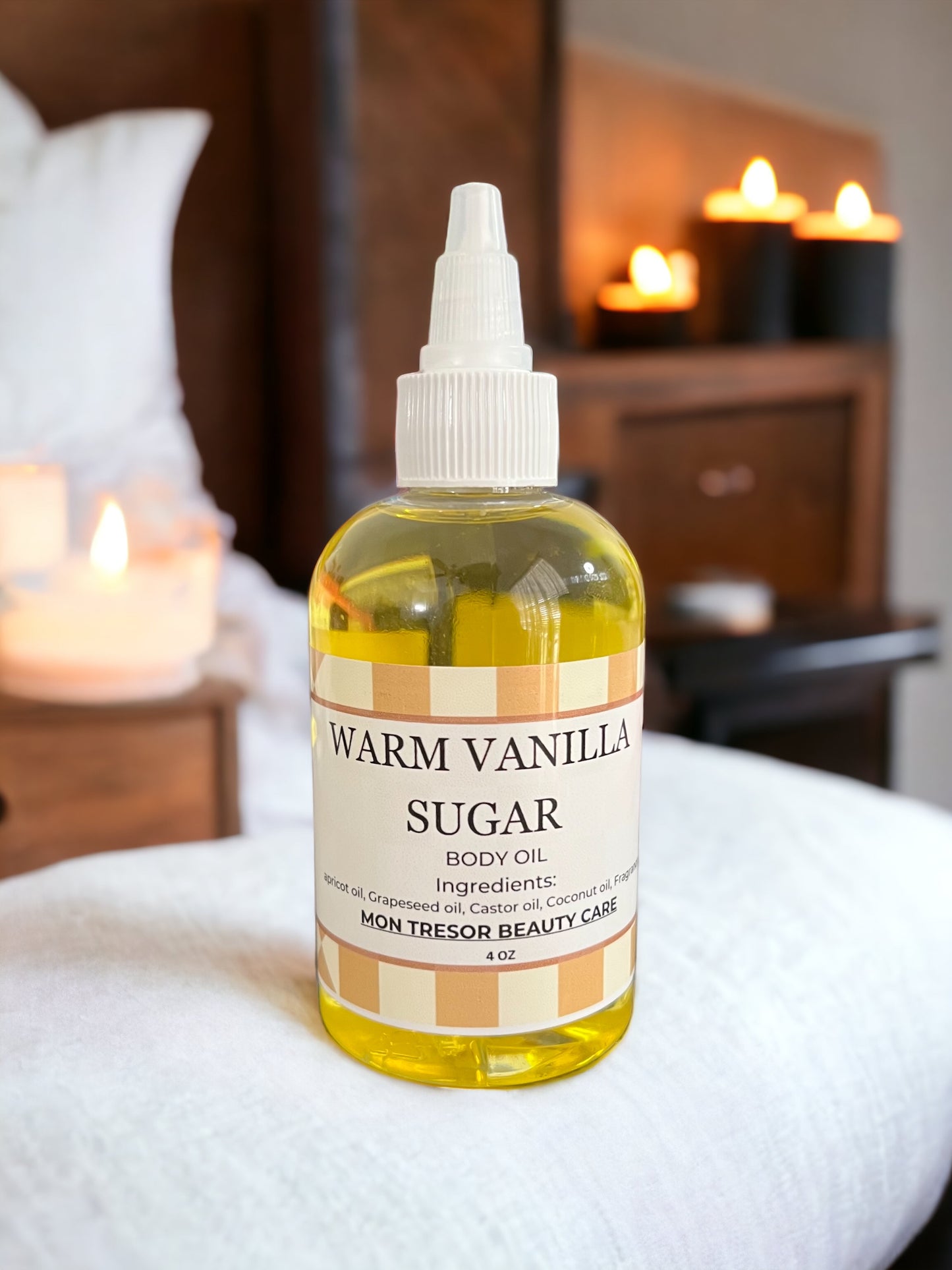 Warm Vanilla Sugar body oil, moisturizer, vegan, organic, cruelty free beauty, gift for her