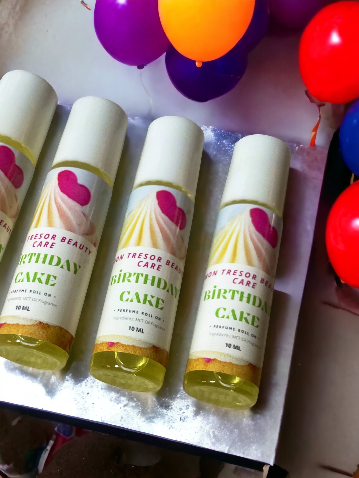 Birthday Cake Handmade Roll On Perfume Oil