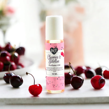 Cherries and Stilettos perfume oil,  roll on perfume, perfume, vegan perfume, cruelty free beauty