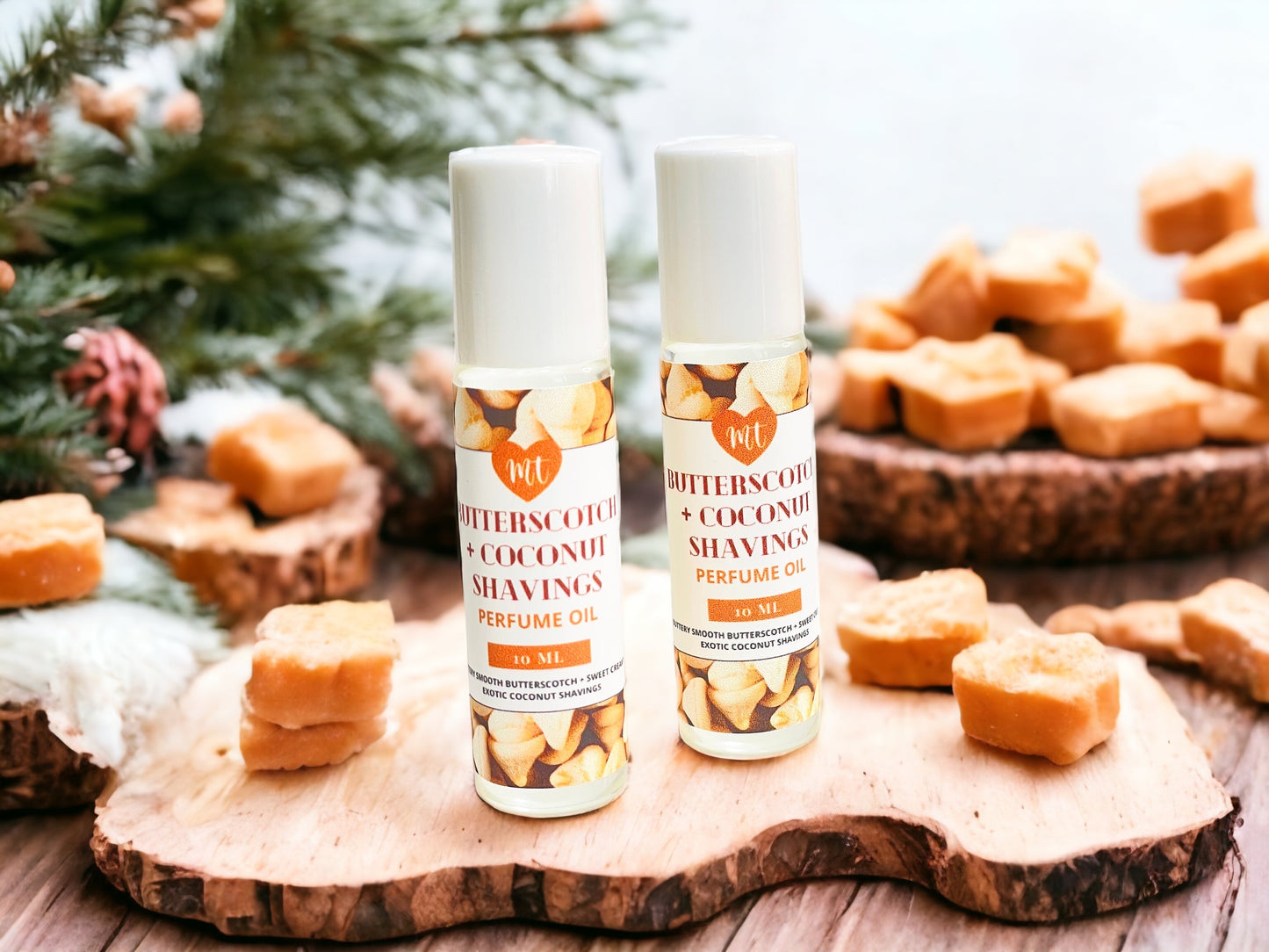 Butterscotch & Coconut Shavings Perfume Oil. Roll on Perfume, Perfume Roll on, Perfume, Vegan Perfume, Gift for her, Fragrance