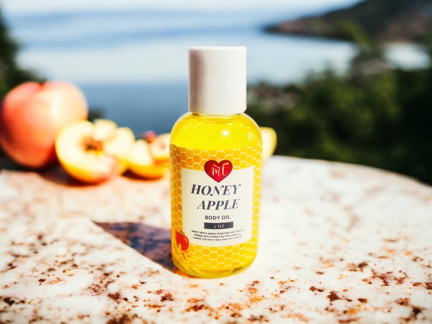 Honey Apple Body Oil, moisturizer, skin care, organic, fragrance oils, cruelty free beauty, vegan