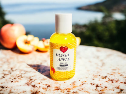 Honey Apple Body Oil, moisturizer, skin care, organic, fragrance oils, cruelty free beauty, vegan