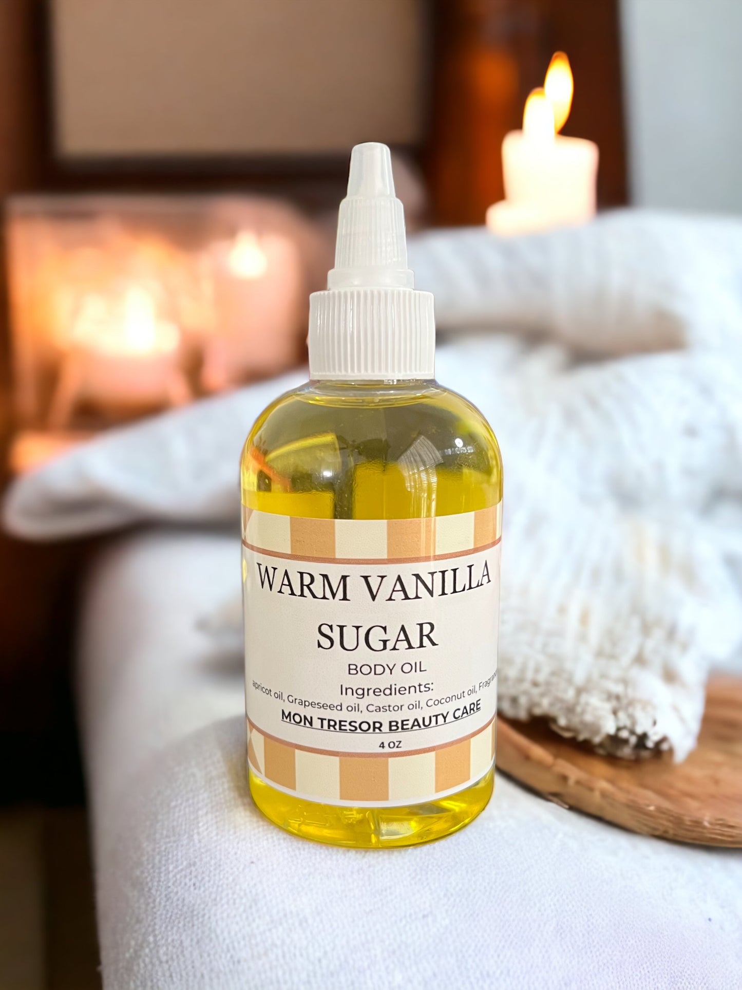 Warm Vanilla Sugar body oil, moisturizer, vegan, organic, cruelty free beauty, gift for her