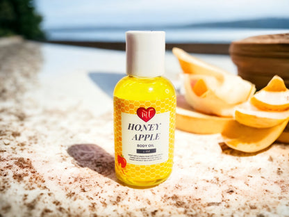 Honey Apple Body Oil, moisturizer, skin care, organic, fragrance oils, cruelty free beauty, vegan