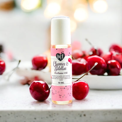 Cherries and Stilettos perfume oil,  roll on perfume, perfume, vegan perfume, cruelty free beauty