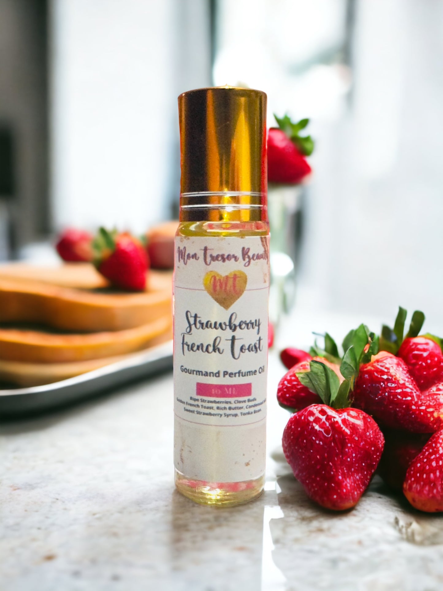 Strawberry French toast perfume oil, roll on perfume, perfume, vegan perfume, cruelty free beauty