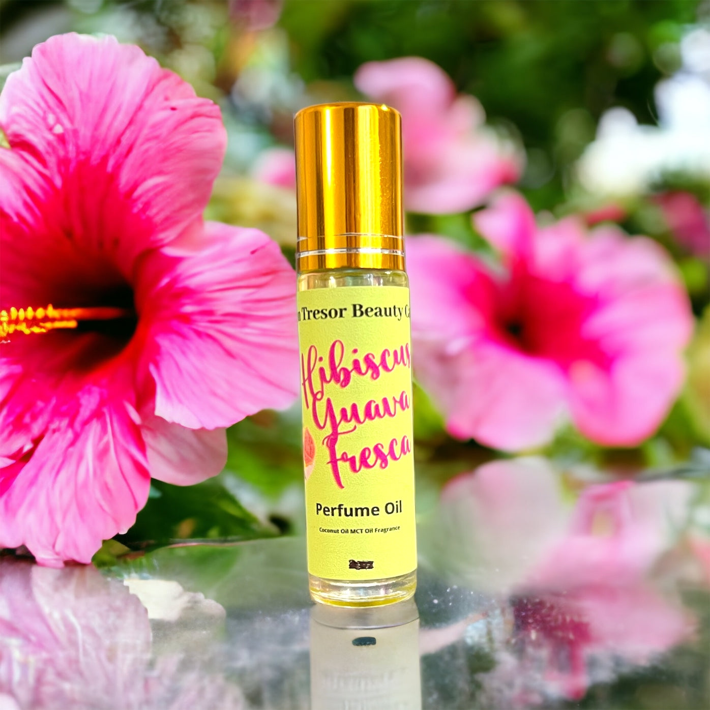 Hibiscus guava Fresca perfume oil, roll on, cruelty free beauty, natural perfume, gift for her