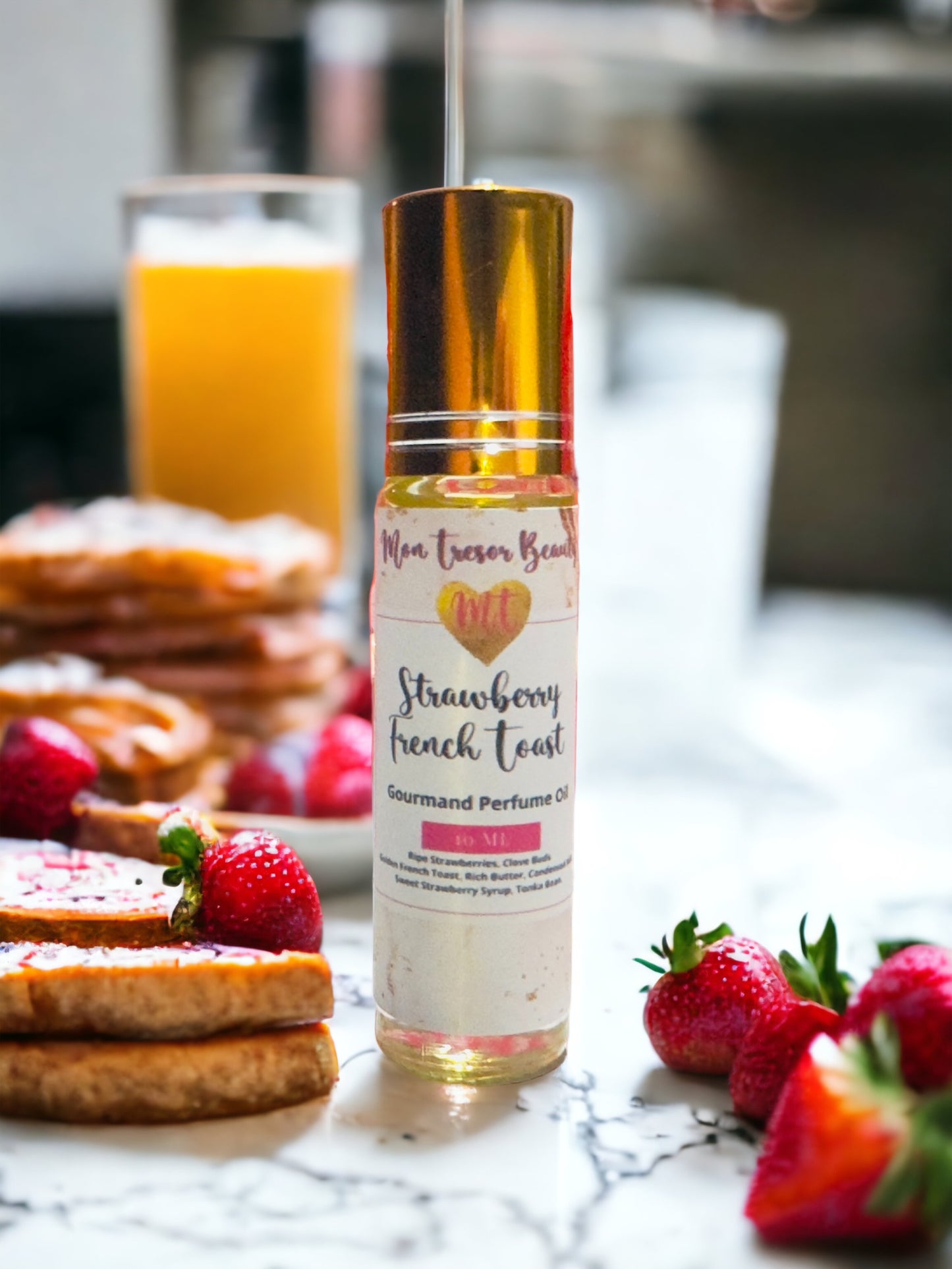 Strawberry French toast perfume oil, roll on perfume, perfume, vegan perfume, cruelty free beauty