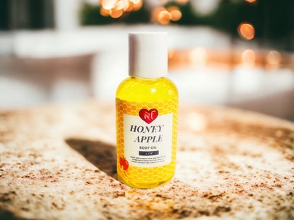 Honey Apple Body Oil, moisturizer, skin care, organic, fragrance oils, cruelty free beauty, vegan