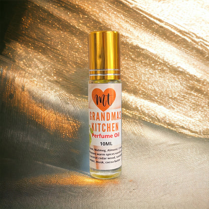 Grandmas Kitchen Perfume Oil, natural, cruelty free, vegan friendly