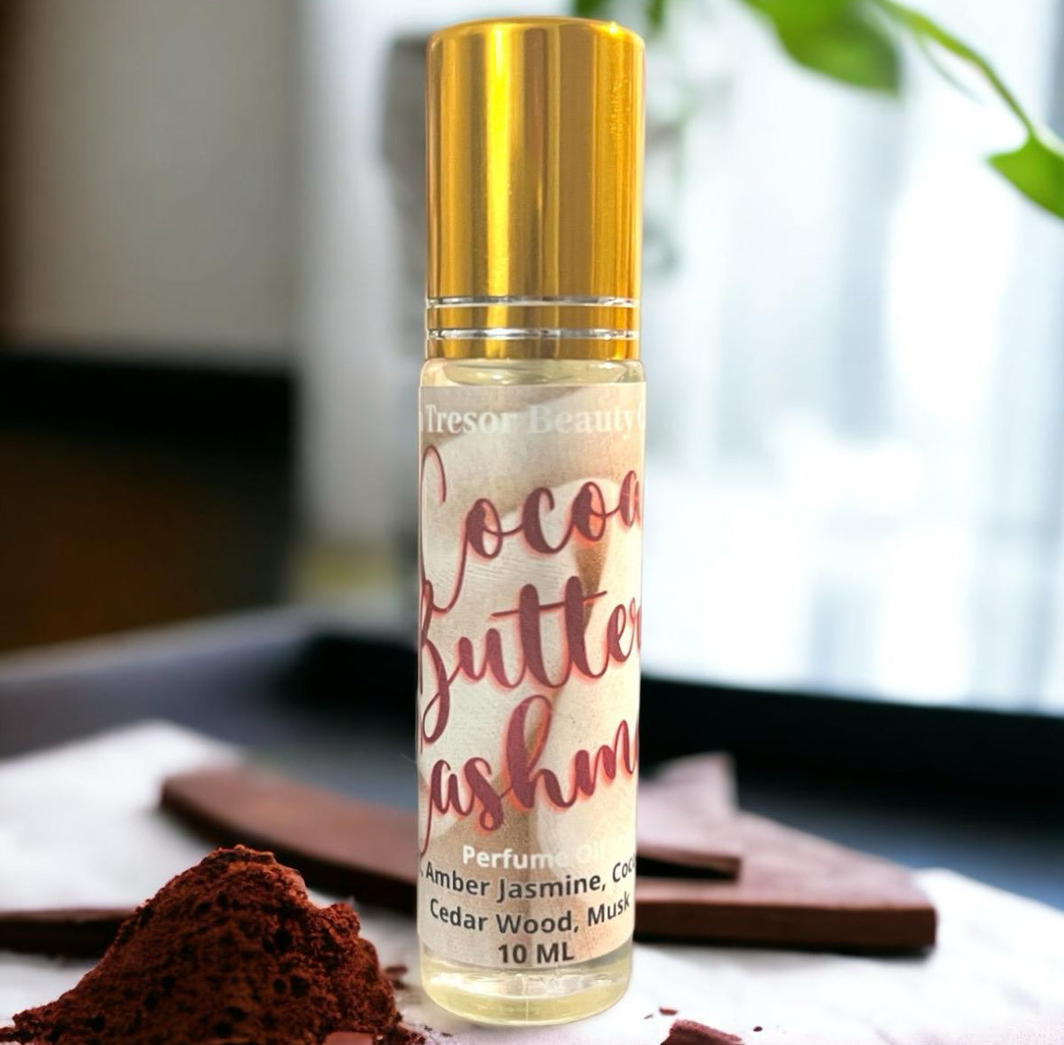 Cocoa butter cashmere perfume oil, perfume, natural perfume,