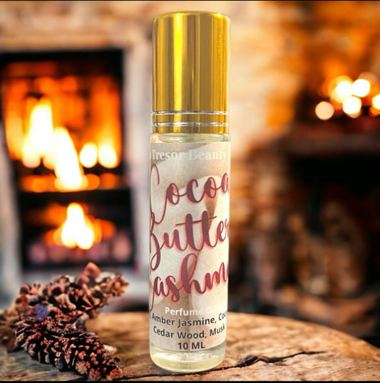 Cocoa butter cashmere perfume oil, perfume, natural perfume,