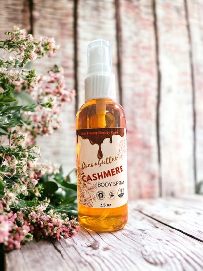 Cocoa Butter Cashmere body mist, body spray, perfume, vegan perfume, cruelty free beauty, fragrance spray, hair mist, perfume