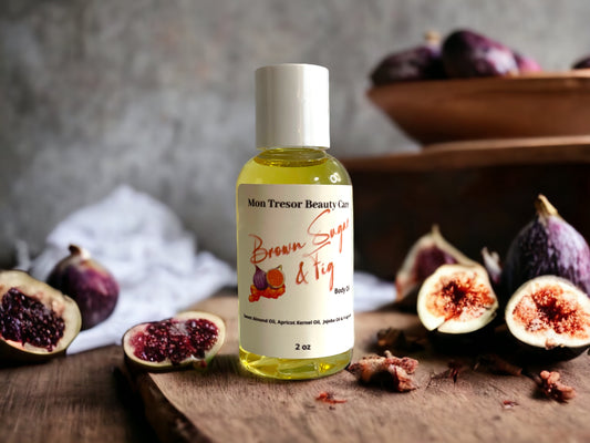 Brown Sugar and Fig Moisturizing Body Oil | fragrance | body perfume oil