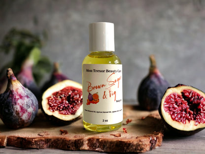 Brown Sugar and Fig Moisturizing Body Oil | fragrance | body perfume oil