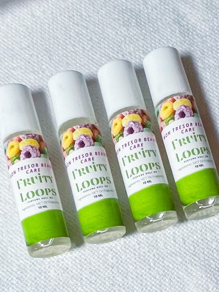 Fruit loops, perfume oil, handcrafted body perfume, fragrance for her, body scents for her