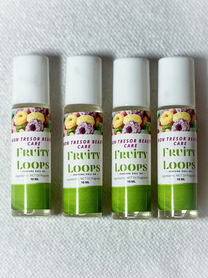 Fruit loops, perfume oil, handcrafted body perfume, fragrance for her, body scents for her