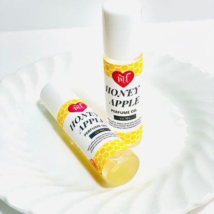 Honey Apple Perfume Oil Roll on, natural perfume oil, perfume roller, handmade perfume, gifts for her