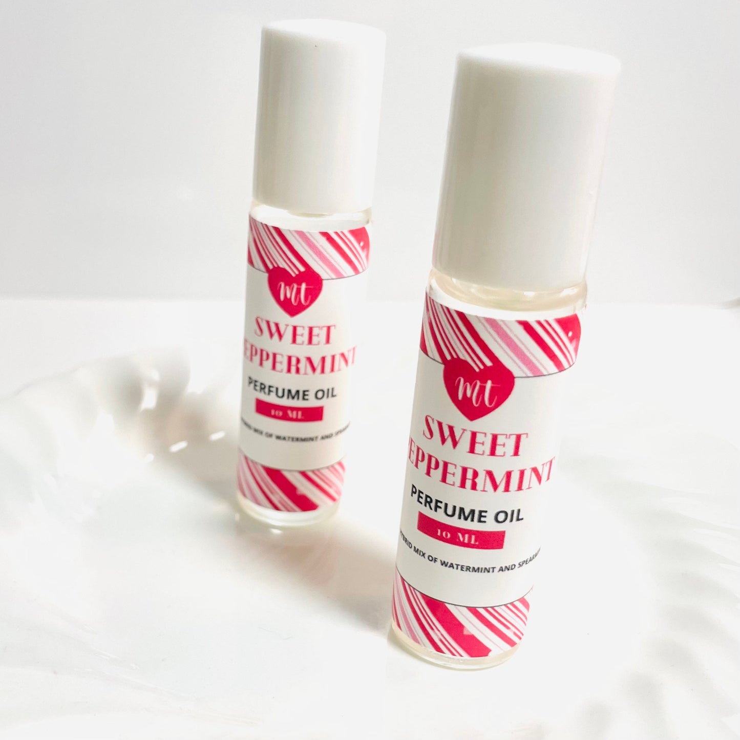 Peppermint Perfume Oil, Roll on, Perfume, vegan perfume, gift for her, organic perfume