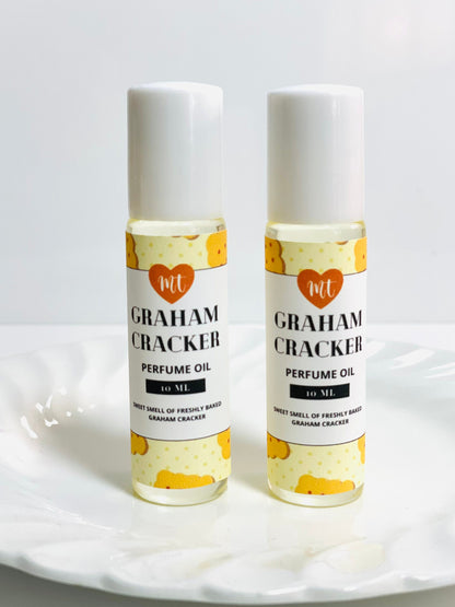 Graham Cracker perfume oil, roll on perfume, vegan perfume, perfume, cruelty free beauty, gift for her