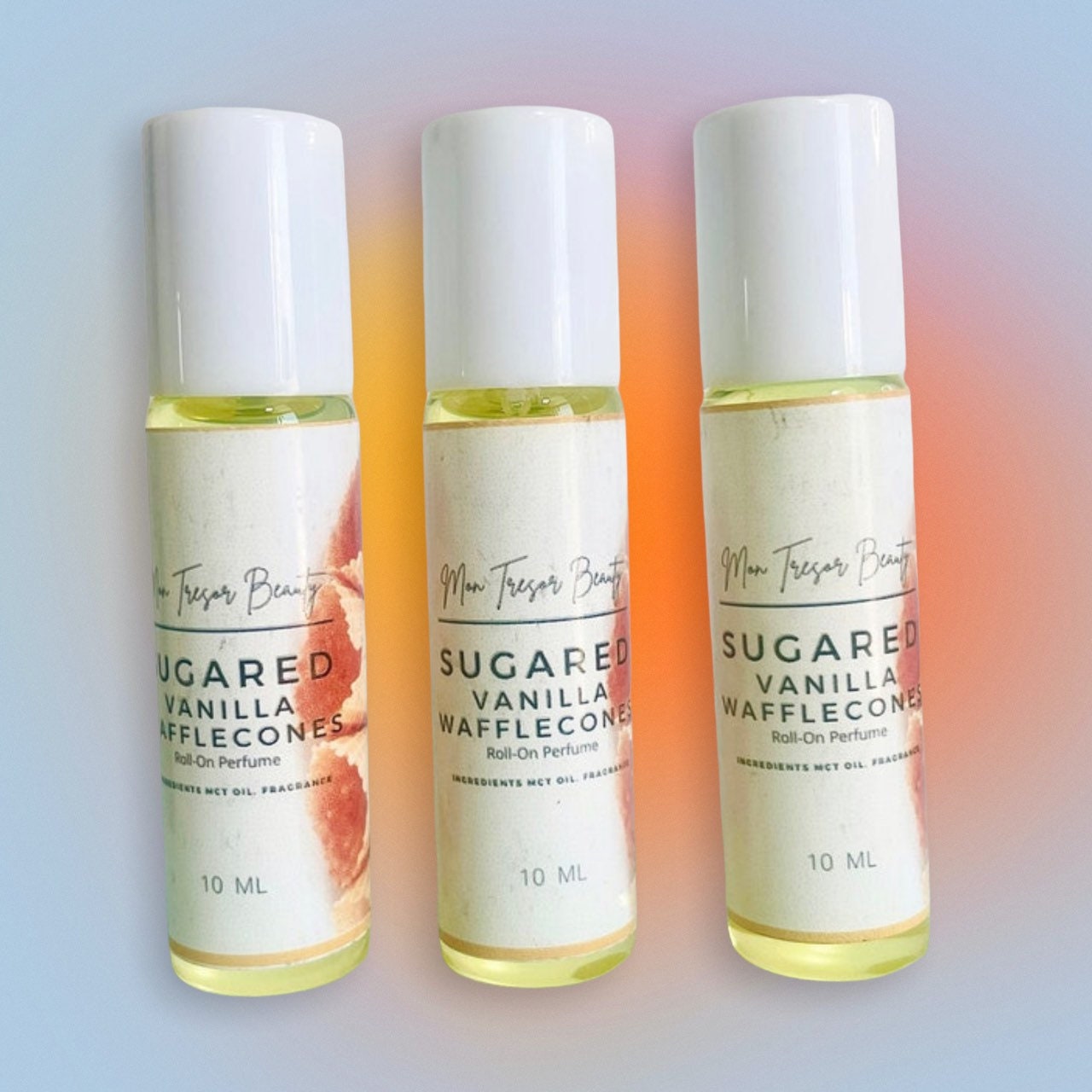 Sugared vanilla waffle cone Perfume Oil, roll on perfume, perfume, vegan perfume, cruelty free beauty