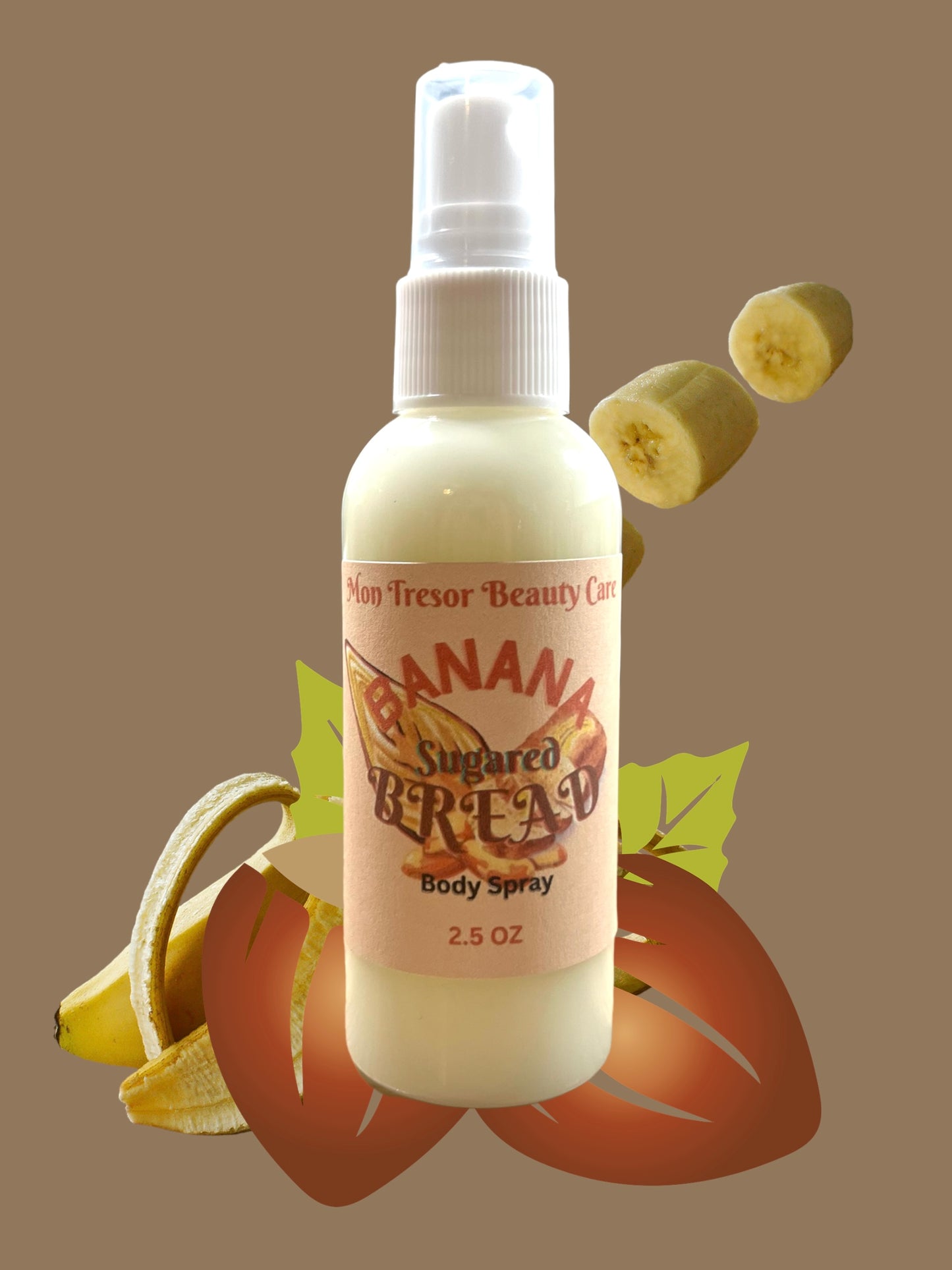 Sugared banana bread body spray