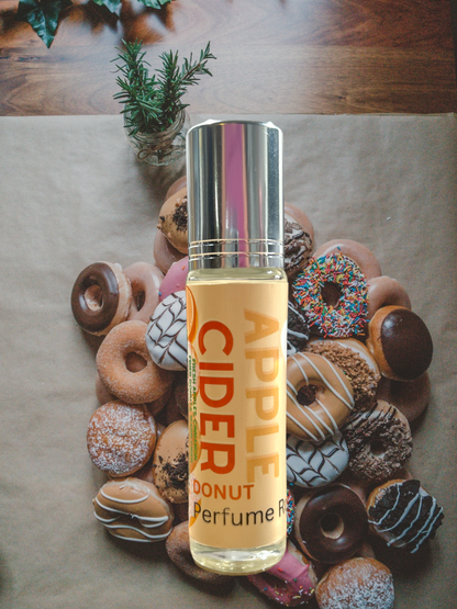 Apple cider donut perfume roll on, perfume oil, fragrance oil, cruelty free beauty, gifts for her vegan friendly