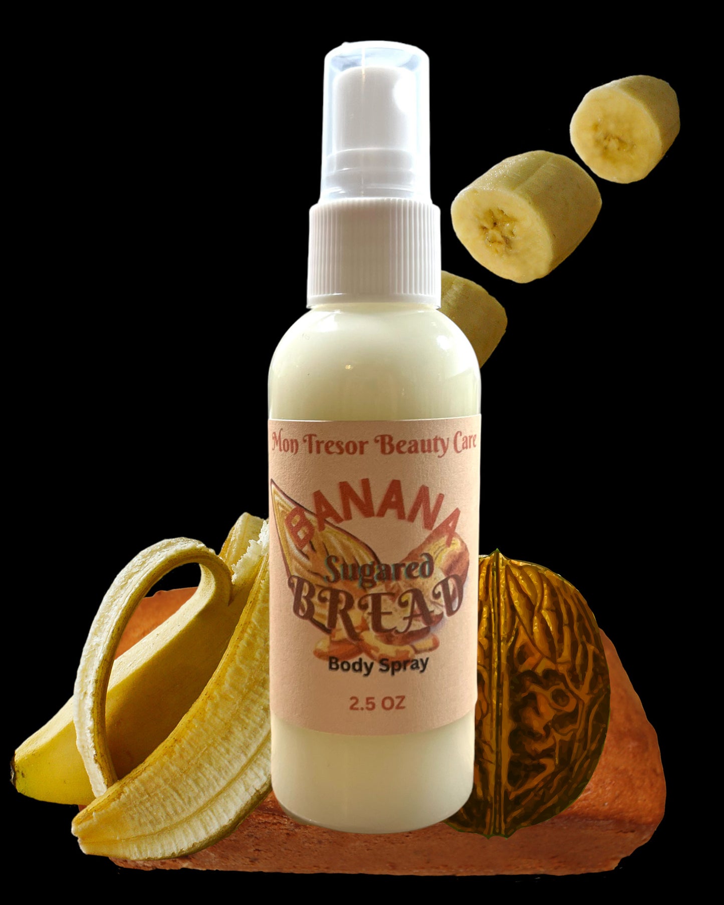 Sugared banana bread body spray