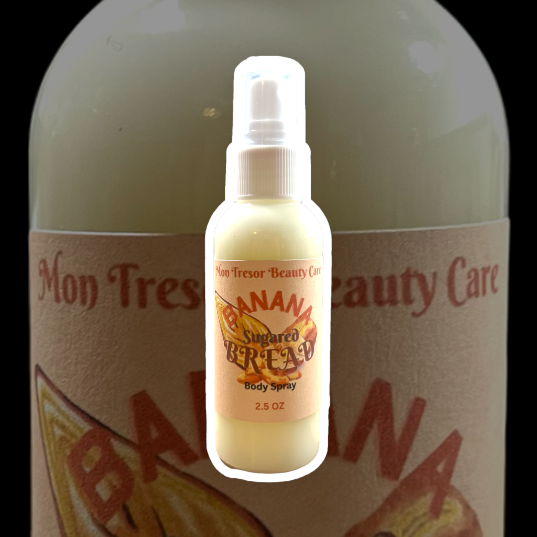 Sugared banana bread body spray