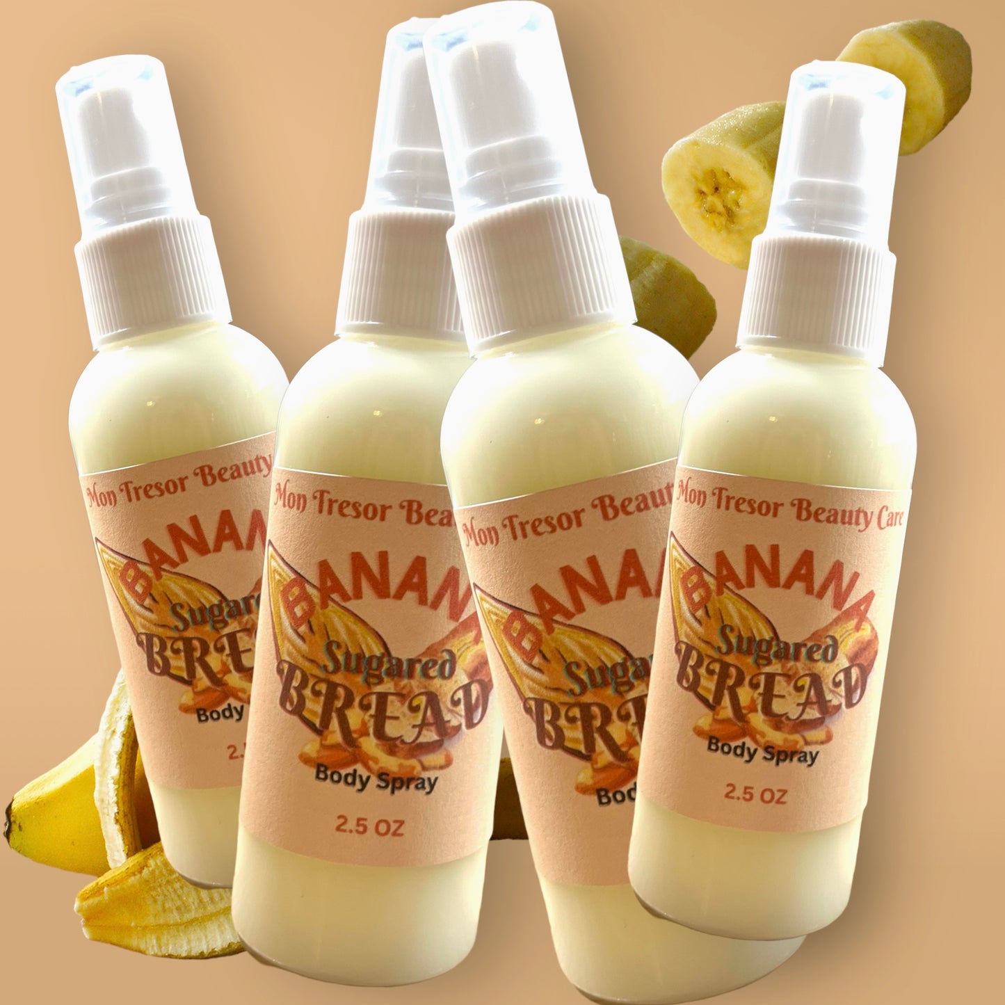 Sugared banana bread body spray