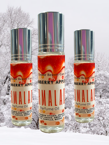 Cranberry apple marmalade perfume oil, roll on oil, perfume roll on, perfume, vegan perfume, gifts for her, fragrance