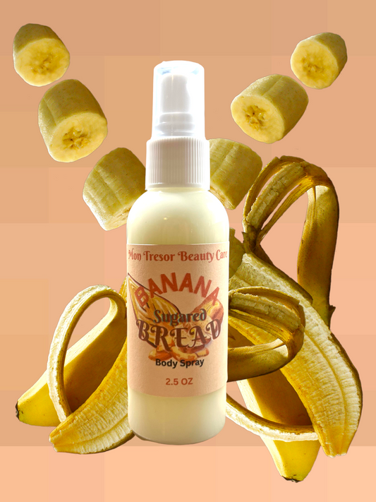 Sugared banana bread body spray