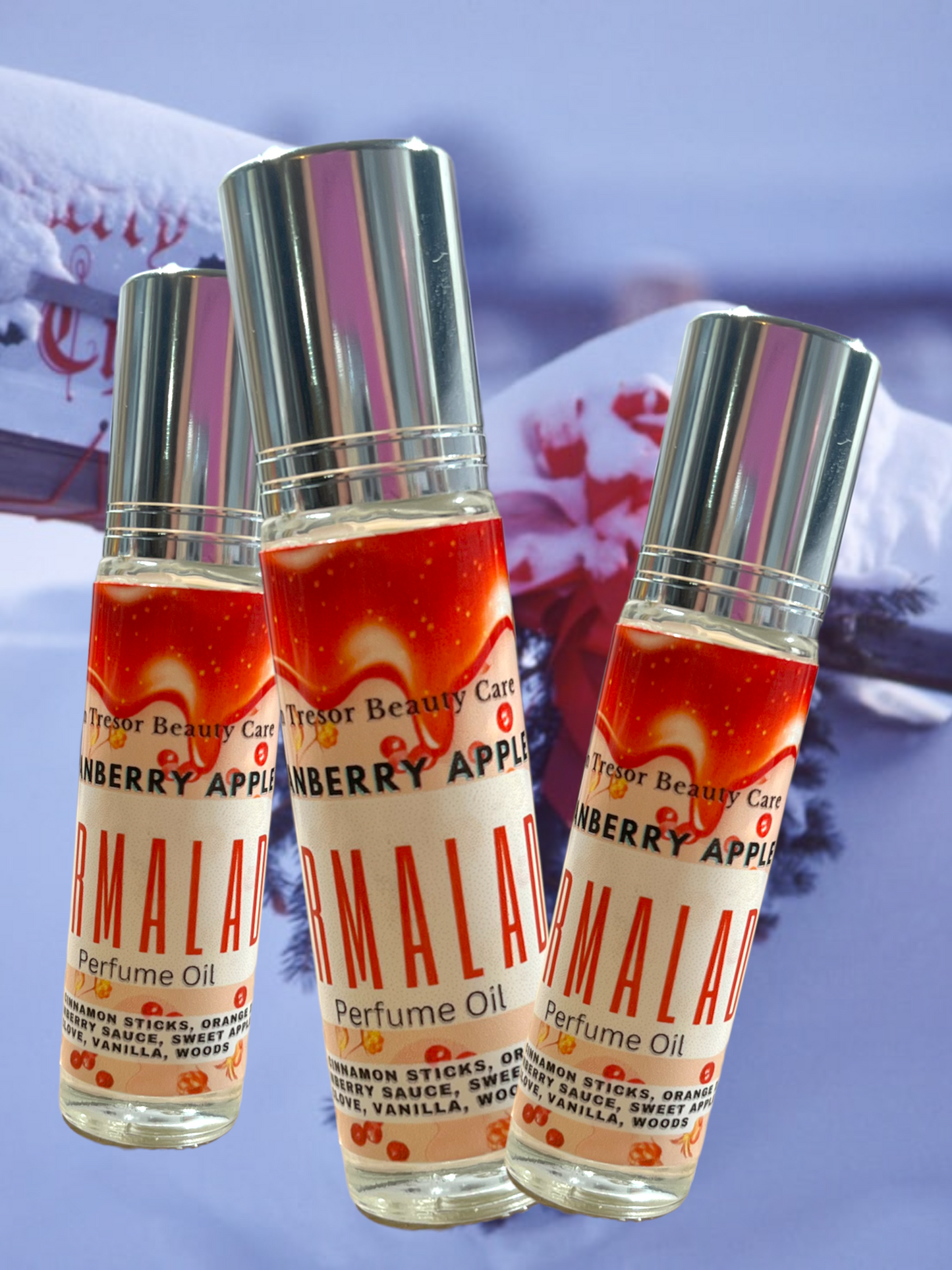 Cranberry apple marmalade perfume oil, roll on oil, perfume roll on, perfume, vegan perfume, gifts for her, fragrance