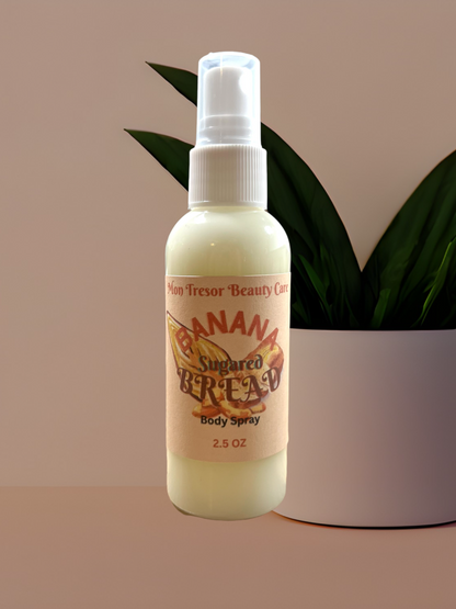 Sugared banana bread body spray