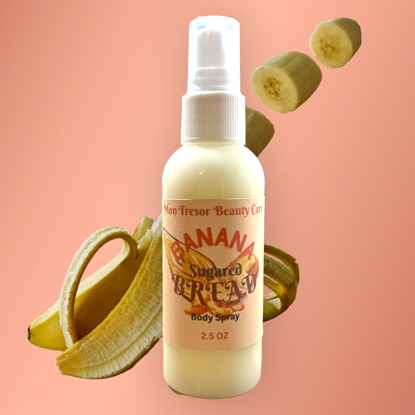 Sugared banana bread body spray