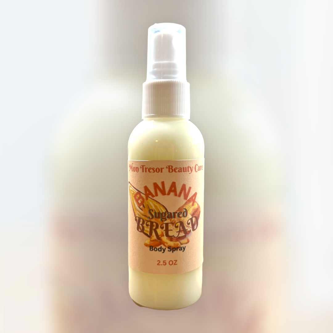 Sugared banana bread body spray