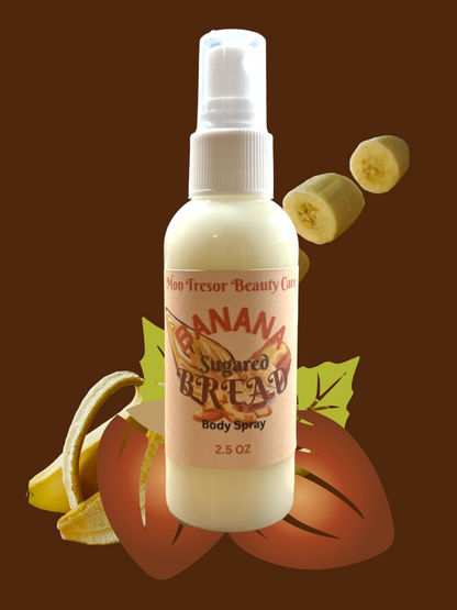 Sugared banana bread body spray